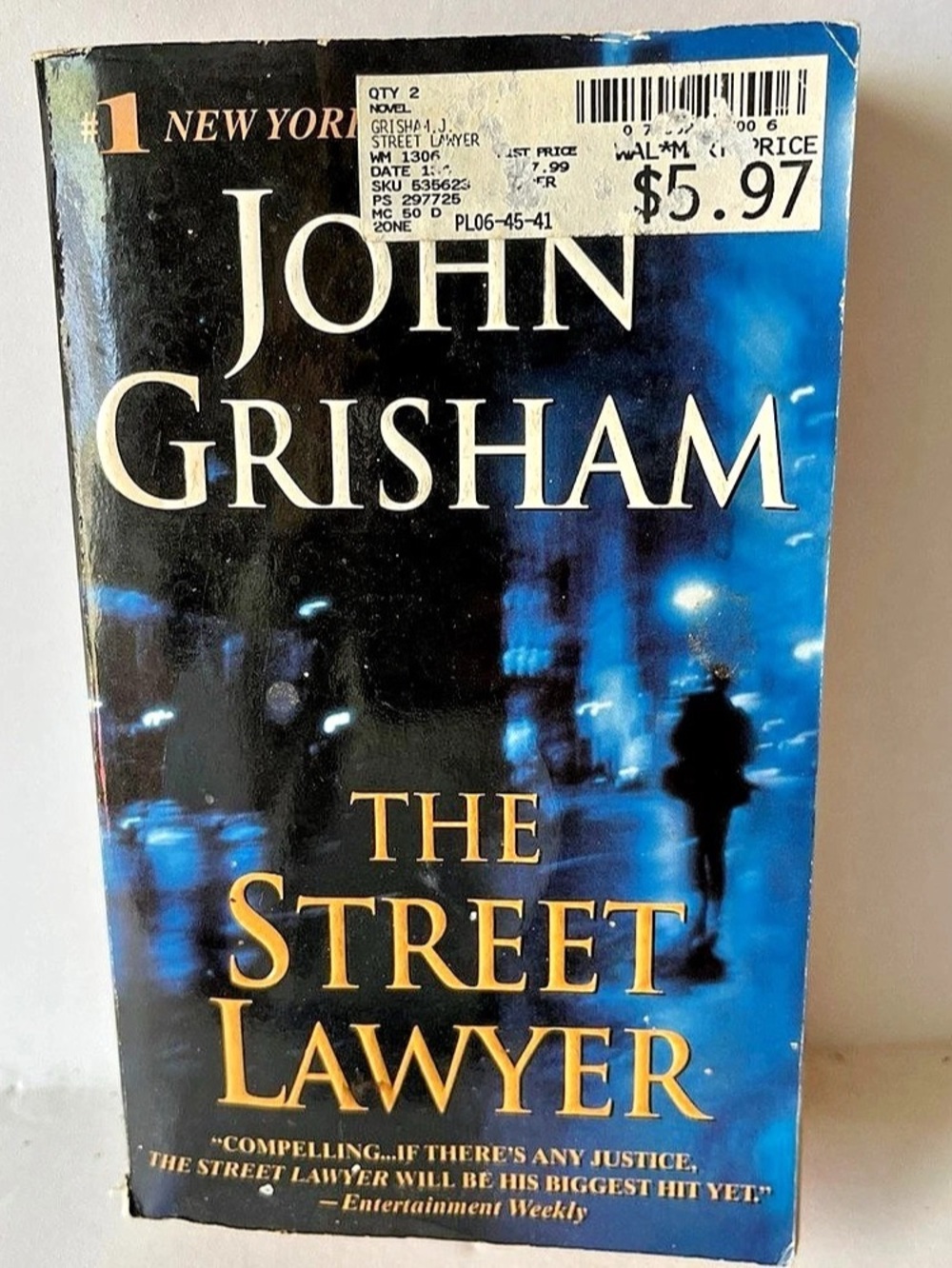 Dell The Street Lawyer John Grisham Paperback Book